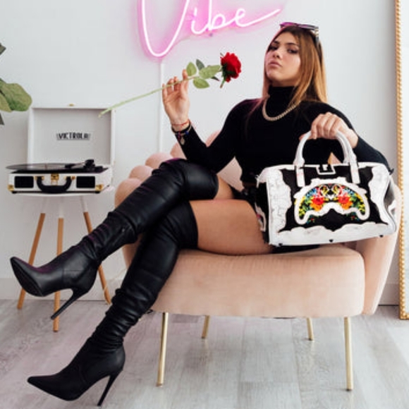 😻😁SPRAYGROUND The Floral Cut Mini Duffle - Picture 8 of 15